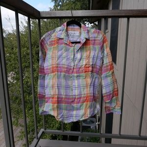 Frank & Eileen Linen Shirt (XS)